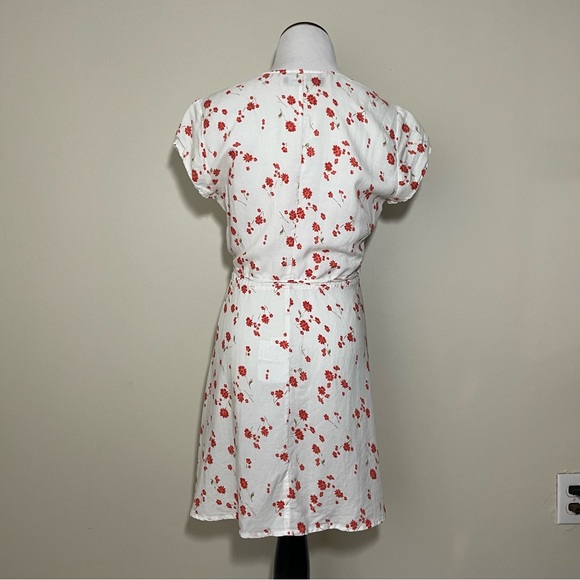 Reformation Ports Wrap Mini Dress - Picture 6 of 12